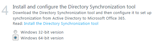 New DirSync version announcement