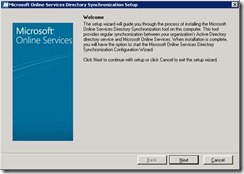 DirSync x64 installation