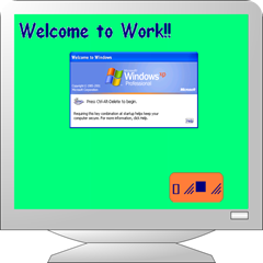 Login Background for Windows XP