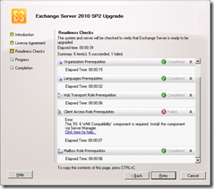 The "IIS 6 WMI Compatibility" component is required